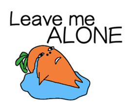 Man Carrot (English Version) sticker #3452270