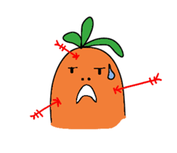 Man Carrot (English Version) sticker #3452271