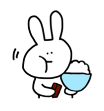 The only white rabbit sticker #3453148