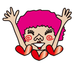 lovely  girl sticker #3453563