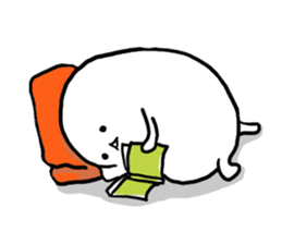 Mr.mochi sticker sticker #3453836