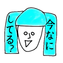 hinakichi hair style sticker #3454206