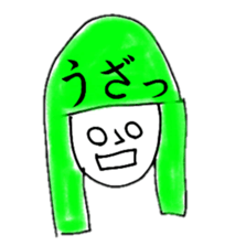 hinakichi hair style sticker #3454217