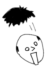 hinakichi hair style sticker #3454233