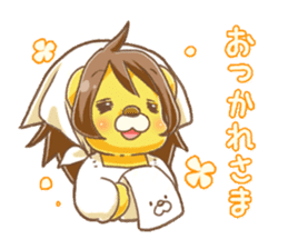 Mochi Mochi Rag baby sticker #3454295