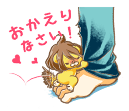 Mochi Mochi Rag baby sticker #3454296