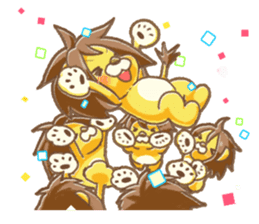 Mochi Mochi Rag baby sticker #3454299