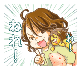 Mochi Mochi Rag baby sticker #3454310