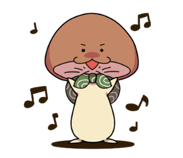 Takedake no Siitake sticker #3454315