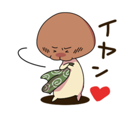 Takedake no Siitake sticker #3454327