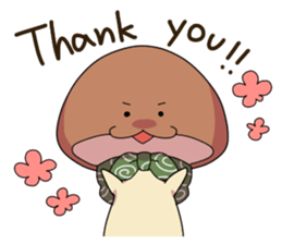 Takedake no Siitake sticker #3454334