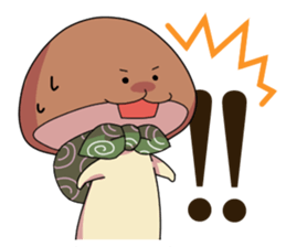 Takedake no Siitake sticker #3454336