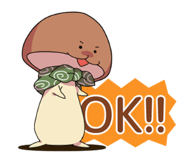 Takedake no Siitake sticker #3454338