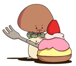 Takedake no Siitake sticker #3454342