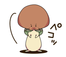 Takedake no Siitake sticker #3454344