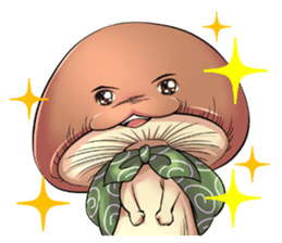 Takedake no Siitake sticker #3454347