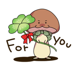 Takedake no Siitake sticker #3454348