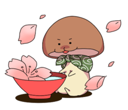 Takedake no Siitake sticker #3454351