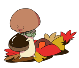 Takedake no Siitake sticker #3454352