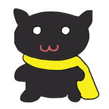 Black Cat Hero sticker #3454554