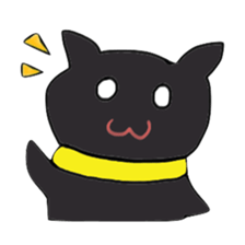 Black Cat Hero sticker #3454555