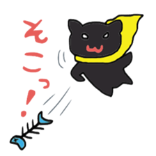 Black Cat Hero sticker #3454562