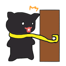 Black Cat Hero sticker #3454582