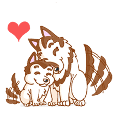 Pop and Loo Huskyfamily