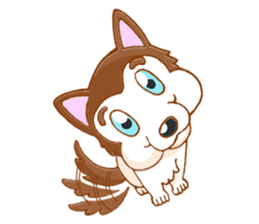 Pop and Loo Huskyfamily sticker #3454914