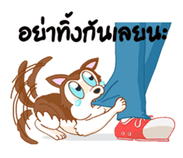 Pop and Loo Huskyfamily sticker #3454951