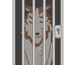 Pop and Loo Huskyfamily sticker #3454952