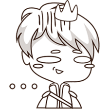 Sweet Royal couple sticker #3455197