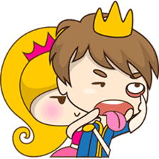 Sweet Royal couple sticker #3455198
