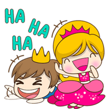 Sweet Royal couple sticker #3455200
