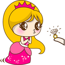 Sweet Royal couple sticker #3455202