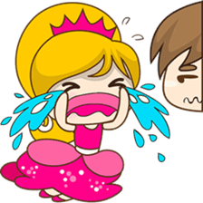 Sweet Royal couple sticker #3455205