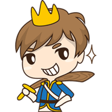 Sweet Royal couple sticker #3455206