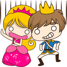Sweet Royal couple sticker #3455207