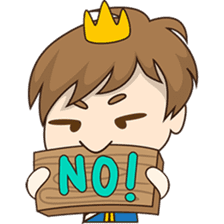 Sweet Royal couple sticker #3455209