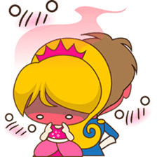 Sweet Royal couple sticker #3455212