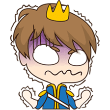 Sweet Royal couple sticker #3455214