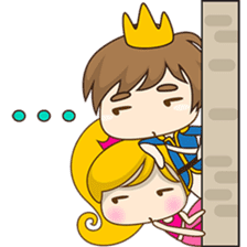 Sweet Royal couple sticker #3455217