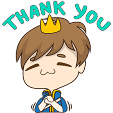 Sweet Royal couple sticker #3455228