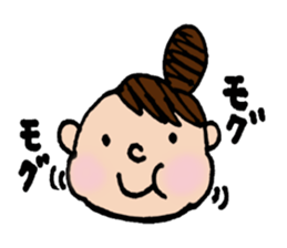 Odango U-ko's Sticker Part 3 sticker #3456045