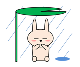 Rabbit in Kansai region of Japan Vol.2 sticker #3456526