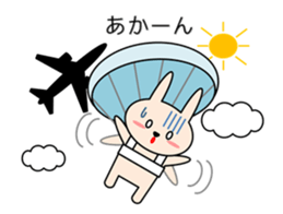 Rabbit in Kansai region of Japan Vol.2 sticker #3456537