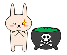 Rabbit in Kansai region of Japan Vol.2 sticker #3456538