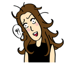 Happy Busy Girls sticker #3457156