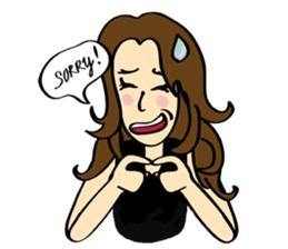 Happy Busy Girls sticker #3457157