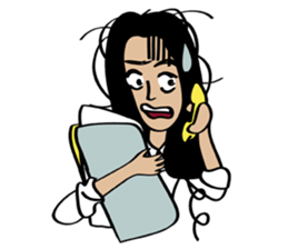 Happy Busy Girls sticker #3457159